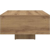  Stolić za kavu s LED svjetlima u boji hrasta 85x55x31 cm | shoptok.hr