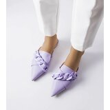 Gemre Purple Chain Slides Patenaude | Shoptok.si
