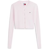 Tommy Jeans Pletena jopa rosé | Shoptok.si