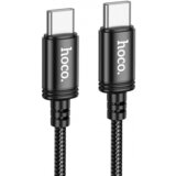 hoco. podatkovni kabel X89 Type C - Type C 60W 2m - črn | Shoptok.si