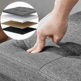  Tabure s Organizatorom za Odlaganje - Tamno Siva | shoptok.hr
