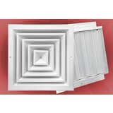 12130 plafonska ventilaciona rešetka 195x195mm sa regulatorom