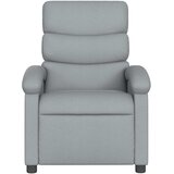  Električni naslonjač od tkanine svjetlosivi | shoptok.hr