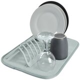 Homéa Svijetlo plava plastična podloga za ocjeđivanje posuđa 36x28 cm – | shoptok.hr