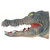 Krokodil Živalska Ročna Lutka Siva | Shoptok.si