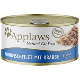 Applaws Ekonomično pakiranje u juhi 24 x 70 g - Tunin filet i rak Cijene