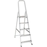 MID.YOU Zložljiva Lestev Solid Iii, Aluminij | Shoptok.si