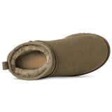 Ugg Škornji W CLASSIC ULTRA MINI Zelena | Shoptok.si