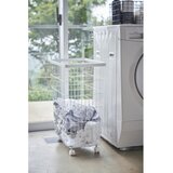 YAMAZAKI Bel kovinski koš za perilo 55 l Tower – | Shoptok.si