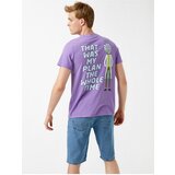 Koton T-Shirt - Purple - Regular | Shoptok.si