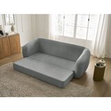 Bobochic Paris Tamno siva sklopiva sofa od šenila 228 cm Neyo – | shoptok.hr