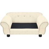SOFA za pse krem 72 x 45 x 30 cm plišana | shoptok.hr