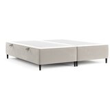 Maison de Rêve Krem tapecirani bračni krevet s prostorom za odlaganje 180x200 cm Tate – Cijene