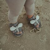 Donsje® otroški sandali tuti sky dragonfly dark lavender leather | Shoptok.si