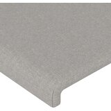  Posteljni okvir z vzglavjem svetlo siv 180x200 cm blago, (20788103) | Shoptok.si