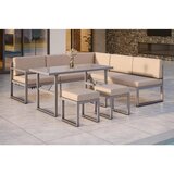 Beldano Lounge Garnitura Genf, Siva, 5-Delno | Shoptok.si
