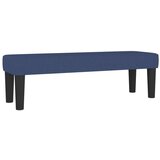 vidaXL Box spring postelja z vzmetnico modra 180x200 cm blago | Shoptok.si