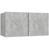 Viseći TV ormarići 3 kom siva boja betona 60 x 30 x 30 cm | shoptok.hr