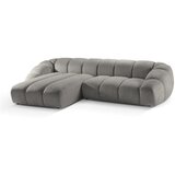 Micadoni Home Svijetlo siva baršunasti kutna garnitura Diana – | shoptok.hr