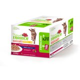 Natural trainer Cat Multipack Adult, vrečka - piščanec, losos - 24 x 85 g | Shoptok.si