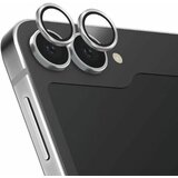 Uniq UNIKATNO KALJENO STEKLO OPTIX ALUMINIJ ZA LEČE ZA GALAXY Z FLIP 6 BEL, (21911507) | Shoptok.si