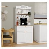 Hanah home Lucas 1600-93 White Coffee Stand | ePonuda.com