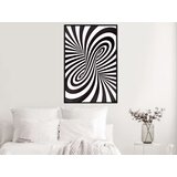  Poster - Black and White Swirl 40x60 | shoptok.hr