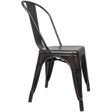 MID.YOU Stol Vantaggio Comfort Outdoor, Črna, Zlata | Shoptok.si