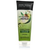 John Frieda Detox & Repair 250 ml balzam za lase krhki lasje poškodovani lasje suhi lasje za ženske | Shoptok.si