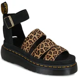 Dr. Martens Clarissa II Quad Sandal Mini Leopard Crna