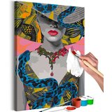  Slika za samostalno slikanje - Snake Goddess 40x60 Cijene