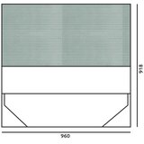 Jela OBLAZINJENA POSTELJA ARC 90X200 CM, VE BARV -Zelena | Shoptok.si