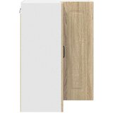 vidaXL Zidni kuhinjski ormarić s policom Sonoma hrast 57 x 57 x 80 cm | shoptok.hr