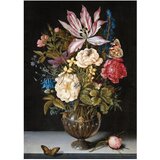 Puzzle 1000 KOM TUBA ART.3 AMBROSIUS BOSSCHAERT "STILL-LIFE WITH FLOWERS" INTERDRUK | Shoptok.si