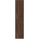  Visoka komoda boja smeđeg hrasta 45x41x185cm konstruirano drvo | shoptok.hr