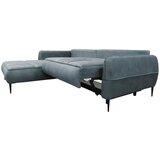 MID.YOU KOTNA SEDEŽNA GARNITURA, velur modra | Shoptok.si