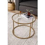 Hanah home berlin - gold 60 gold coffee table Cene