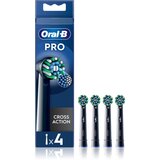 Oral-b PRO Cross Action nadomestne glave za zobno ščetko Black 4 kos Cene