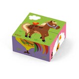 Viga Sestavljanka Kocke živali na kmetiji, 4 kosi | Shoptok.si