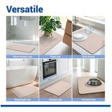 Wenko Bež kupaonska prostirka od dijatomita 39x60 cm Simi – | shoptok.hr