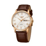  ŽENSKA ročna ura LIGE SIMPLE STYLE RJAVA | Shoptok.si