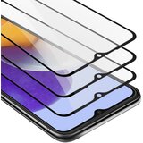 Cadorabo Film oklepa 3x celozaslonski oklep, združljiv s Samsungom - zaščitnim filmom v prozornem s črnim - 3 -paketnim kaljenim zaslonskim zaščitnim steklom v 9H trdoti s 3D dotikom, (20607924) | Shoptok.si