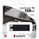 Kingston spominski ključ Type C (128GB) DT70 3.2 Gen1 s pokrovčkom | Shoptok.si