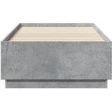  Okvir kreveta s LED svjetlima 90 x 190 cm od konstruiranog drva | Eponuda.ba
