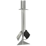 Lienbacher Garnitura za kamin (3-dij., Plemeniti čelik, Visina: 66 cm) | shoptok.hr