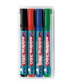  Flipchart marker 380 1,5-3mm, zaobljeni, set 1/4 Edding sortirano Cene