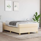  s oprugama i madracem krem 120 x 200 cm od tkanine | shoptok.hr