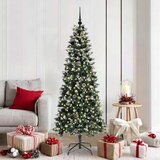  Umjetno božićno drvce Zelena 180 cm PVC, plastika i čelik | shoptok.hr