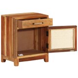 Furnova Nočna omarica 40x30x50 cm trden predelan les, (21926010) | Shoptok.si