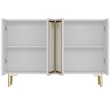 Hanah home komoda wolly KM120 white gold | ePonuda.com